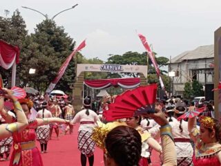 Puncak Hari Jadi Kabupaten Malang Gelar Kanjuruan Culture Carnaval di Jalibar