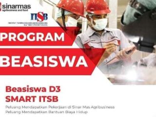 Beasiswa D3 Sinar Mas 2024 untuk Siswa SMA,MA dan SMK, Serta Berkesempatan Magang di Perusahaan Sinar Mas.