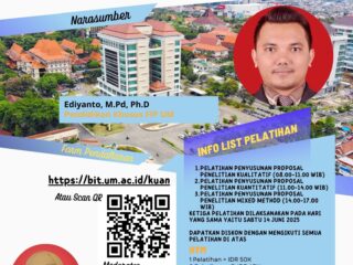Pelatihan Proposal Kuantitatif Tingkatkan Kapasitas Riset Lebih dari 50 Peserta, Dukung SDG 4 melalui Penguatan Metodologi Penelitian Pendidikan