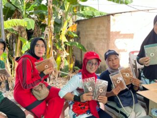 Senam Pagi Bersama dan Sosialisasi Cocopeat Warnai Proker UM BBM Batu Besar 2026